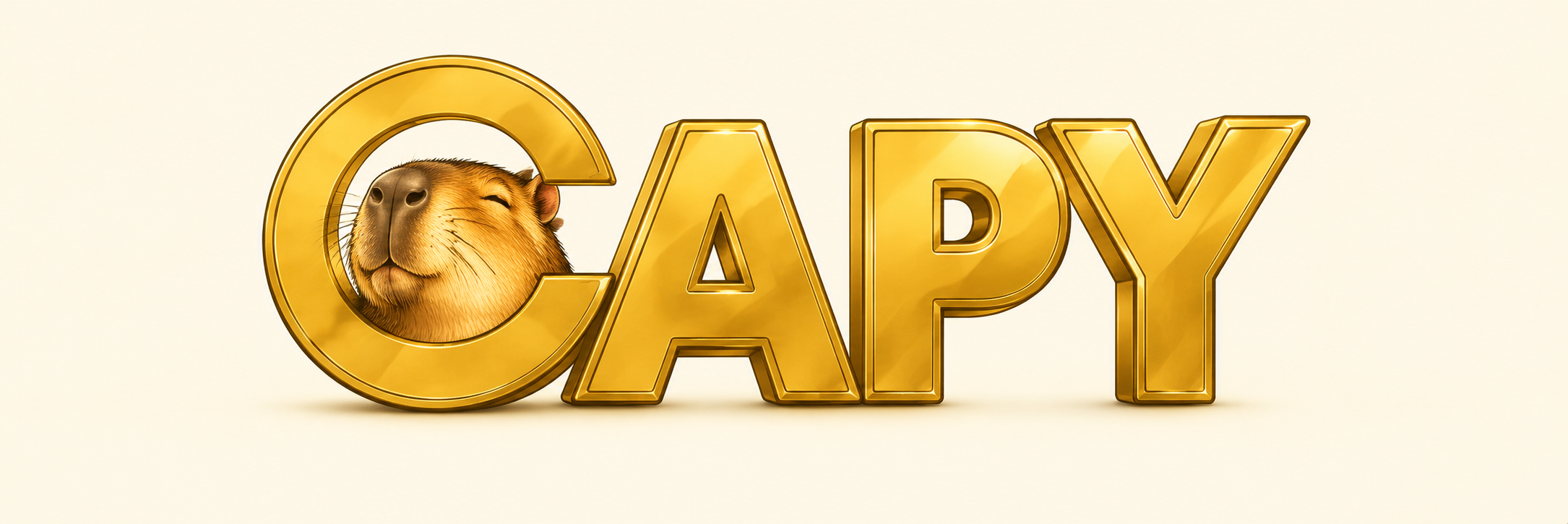 Golden CAPY banner